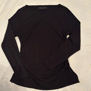 Abercrombie & Fitch Classic Black Long Sleeve Top